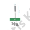 Dremel Láncfűrészélező köszörűkő 4 mm (453)