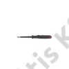 Wiha Feszültségvizsgáló 150-250 volt Lapos fekete, feltűző csipesszel bliszter csomagolásban 3.0 mm (31771)
