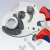 Knipex Csővágó többrétegű és műanyag csövekhez többkomponensű nyél horganyzott 210 mm