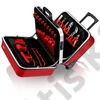 Knipex BIG Twin Move RED szerszámkoffer villanyszerelő szerszámokkal