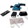 Makita DBO381ZU 18V LXT Li-ion BL AWS 93x185mm rezgőcsiszoló (akku és töltő nélkül) + adapter