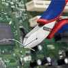 Knipex elektronikai oldalcsípő fogó többkomponensű nyél 115 mm (bliszter)