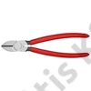 Knipex Oldalcsípőfogó feketére foszfátozott 180 mm