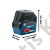 Bosch GCL 2-15 vonallézer