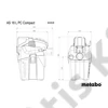 Metabo AS 18 L PC Compact akkus porszívó alapgép (akku és töltő nélkül)