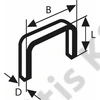 Bosch tűzőkapocs 10x1.0x6mm TIP51 (1000db/doboz)