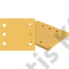 Bosch Expert C470 tépőzáras csiszolópapír fához&festékhez, 10 db 115x107 mm, P240, 6 lyuk