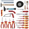 Knipex Classic szerszámtáska 23 villanyszerelő szerszámmal (Elektro)