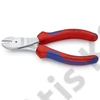 Knipex erőkímélő oldalcsípő fogó krómozott, többkomponensű nyél 160mm
