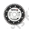 YATO gyémánt vágókorong 125 mm turbo (YT-6023)