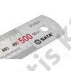 SATA acélvonalzó 500mm