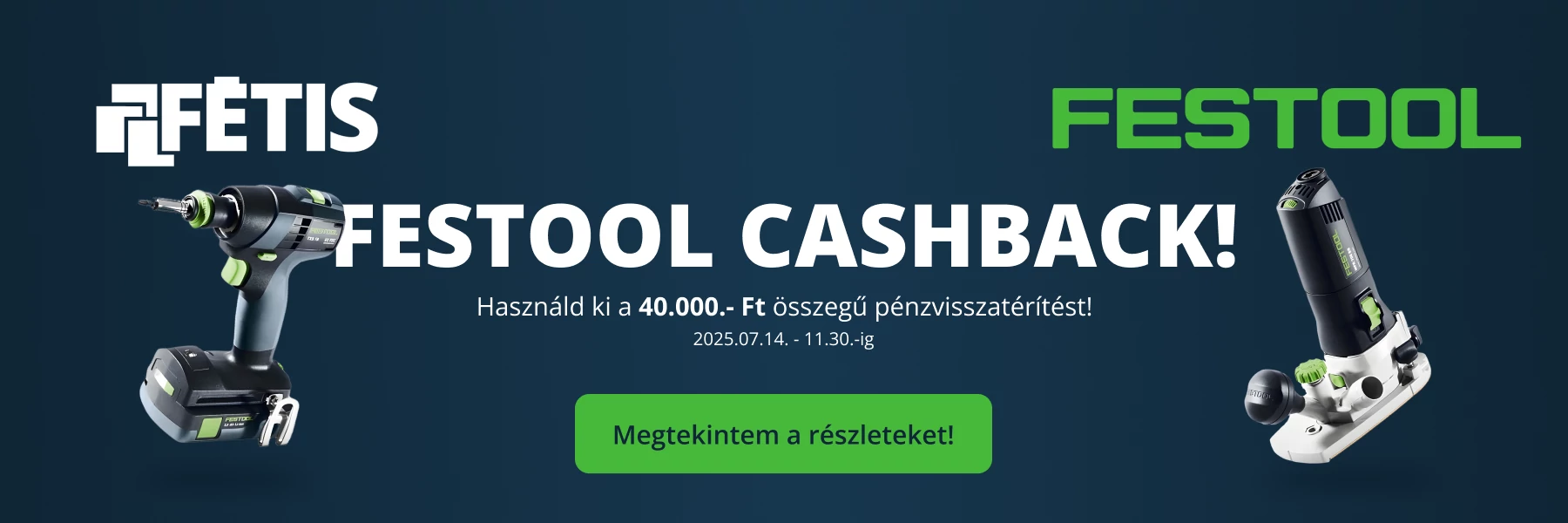 Festool cashback