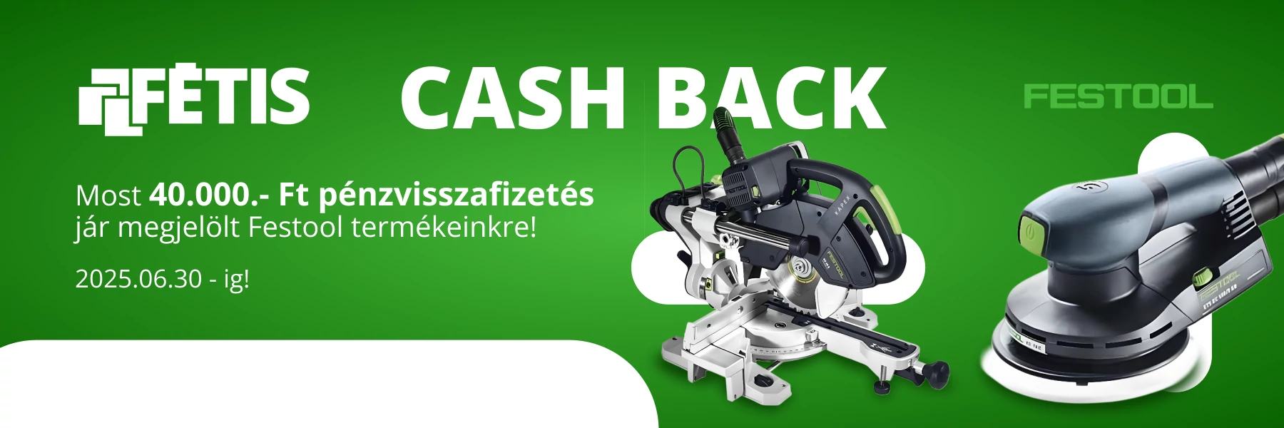 Festool cashback