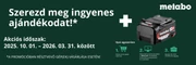 Metabo akkumulátor akció