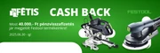 Festool cashback