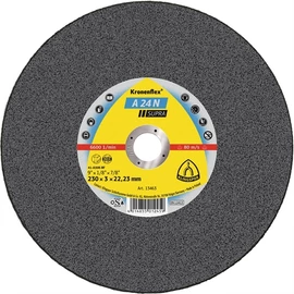 Klingspor vágókorong 125x2.5x22.23mm A 24 N S Domborított