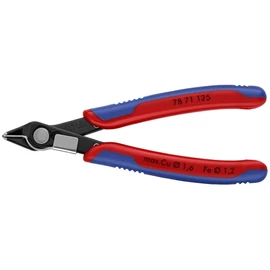 Knipex Elektronikai oldalcsípő fogó Super Knips® barnított 125 mm