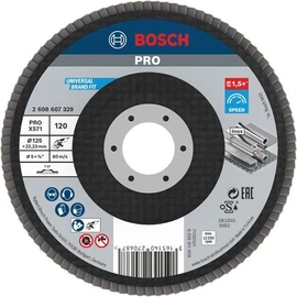 Bosch PRO X571 lamellás tárcsa, 125 mm, G120