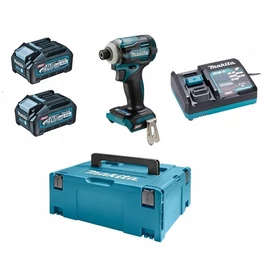 Makita TD001GM201 40V max XGT Li-ion BL 220Nm ütvecsavarbehajtó 1/4 2x4.0Ah