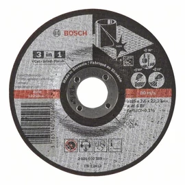 Bosch vágókorong 125x2.5mm inox hajlított