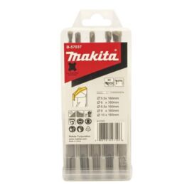 Makita SDS-Plus fúrókészlet 5.5,6,6.5,8,10x160mm 5 részes