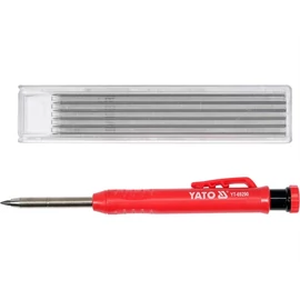 YATO Fémházas ácsceruza tölthető 150 mm + 6 db BETÉT (YT-69290)