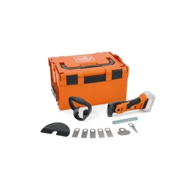 Fein MultiMaster AMM 700 1.7 Q AS akkus oszcilláló alapgép akku és töltő nélkül +tartozék készlet fugafelújításhoz, L-Boxx