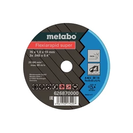 Metabo Flexiarapid super 76x1.0x10mm inox vágókorong (5db)