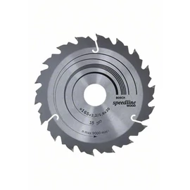 Bosch körfűrészlap 165x2.4x30/20 18F  Speedline Wood