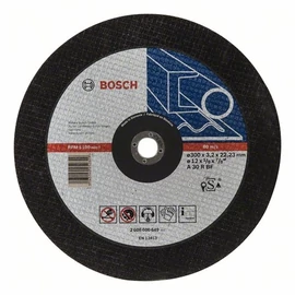 Bosch vágókorong 300x3.2mm fém egyenes