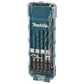 Makita TCT multifúró készlet 4-10mm 5 részes, 1/4 hatlap