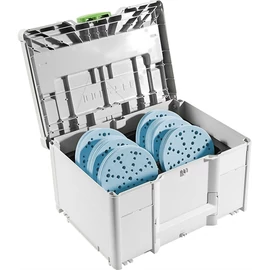 Festool csiszolópapír készlet Systainer-ben SYS-STF D150 GR-Set Granat P60-220 120 részes