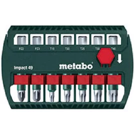 Metabo bitkészlet 7 részes Impact 49 mm