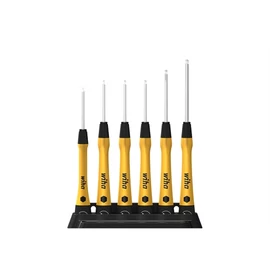 Wiha PicoFinish ESD finomcsavarhúzó-készlet TORX 7 részes, tartóval (43708)