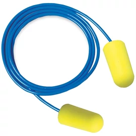 3M ES-01-005 EARSOFT zsinóros fül-dugó NEON sárga SNR 36db