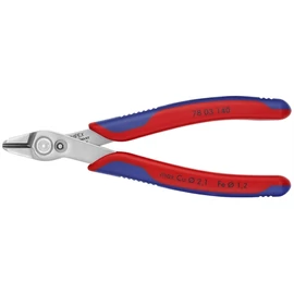 Knipex elektronikai oldalcsípő fogó Super Knips XL többkomponensű nyél 140 mm (bliszter)