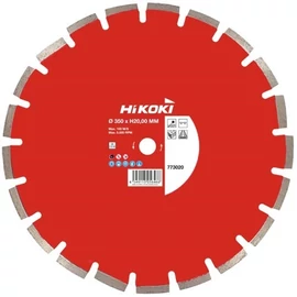 Hikoki gyémánt vágókorong 350x20x10mm aszfalt