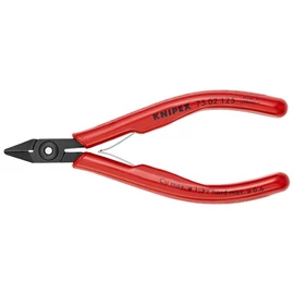 Knipex elektronikai oldalcsípő fogó barnított 125 mm (bliszter)