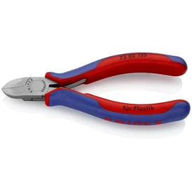 Knipex elektronikai oldalcsípő fogó 125mm