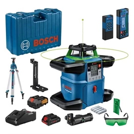 Bosch GRL 650 CHVG zöld forgólézer + BT 300 HD állvány