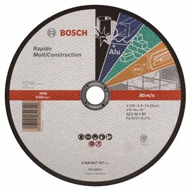 Bosch vágókorong 230x1.9mm multi egyenes