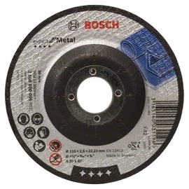 Bosch vágókorong 115x2.5mm fém hajlított