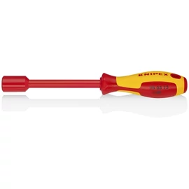 Knipex Dugókulcs csavarhúzó-fogantyúval barnított VDE 13 mm