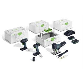 Festool TID 18/TXS 18/PSC 420/TB M 137 akkus kombikészlet szerelés