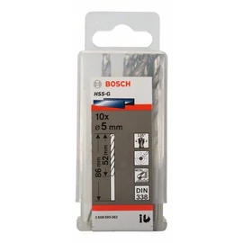 Bosch HSS-G csigafúró 5.0mm 10 db