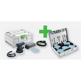 Festool ETS 125 REQ GR-SYS P excentercsiszoló + ajándék Granat Systainer D125