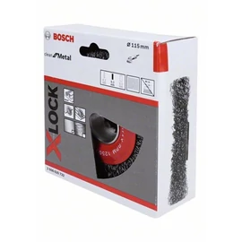 Bosch hullámos drótkorong 115mm fémhez 0.3mm X-Lock