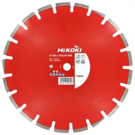 Hikoki gyémánt vágókorong 350x20mm aszfalt