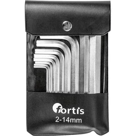 Fortis imbuszkulcs készlet SW 2-14mm műanyag tasakban