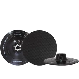 Abraboro tépőzáras gumitányér 125 mm / M14